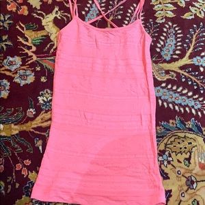 Pink tank top